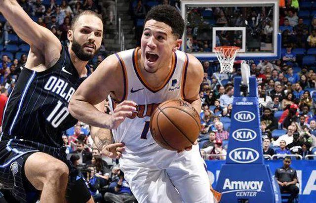  布克高效砍分太阳力克爵士巩固排名